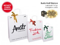 BUSTE IN CARTA KRAFT BIANCA 